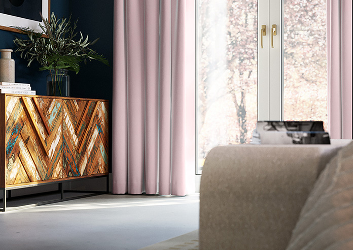 Ultra Luxe Velvet, Light Pink - Made to Measure Curtains - Image 5